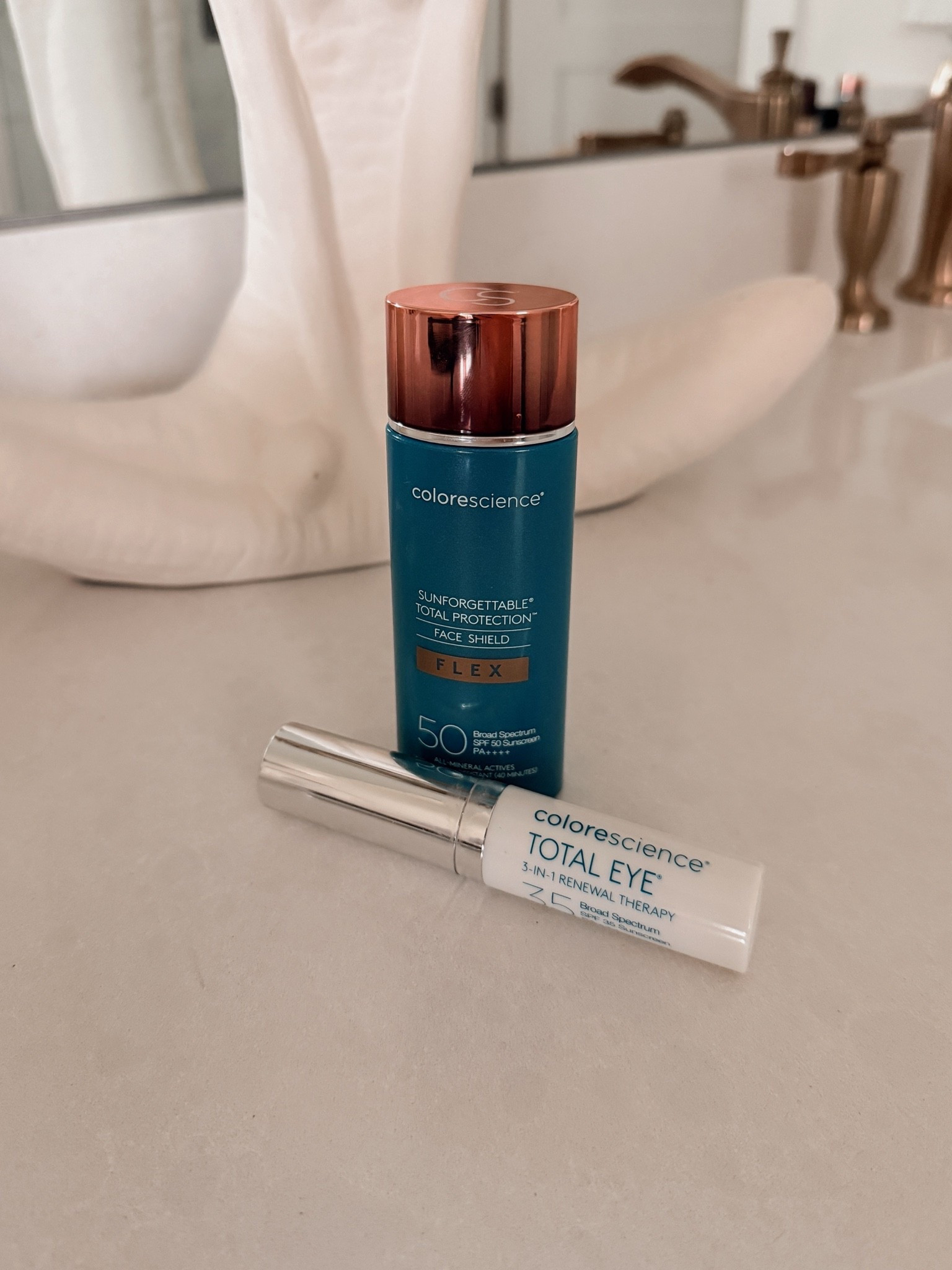 I wear shade Light in both! Love this SPF under my makeup and even looks great by itself because it color changes to your skin, so it helps even out your skin tone!

#LTKOver40 #LTKSaleAlert #LTKBeauty