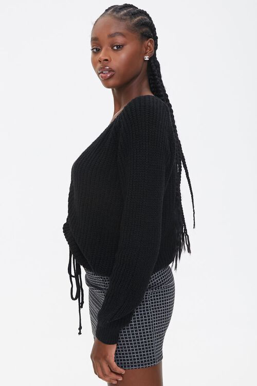 Ruched Drawstring Sweater | Forever 21 (US)