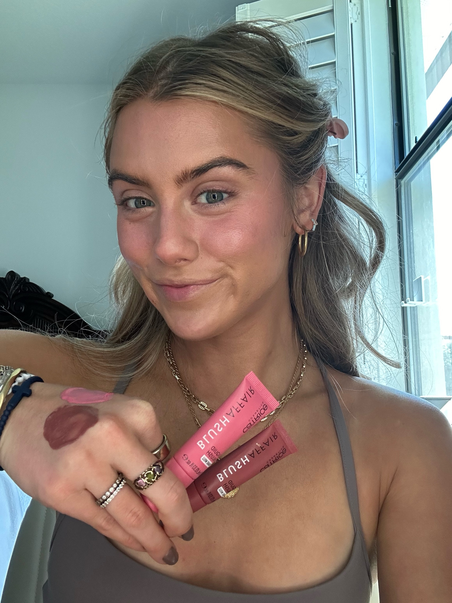 Feeling cheeky? Experience a highly pigmented flush of color with the Catrice Blush Affair Liquid Blush. Infused with marshmallow root extract, this hydrating formula can be used on its own or paired with other products! Achieve a buildable, blendable, long-lasting pop of color with the convenient squeeze tube applicator for a radiant finish

#LTKFindsUnder50 #LTKBeauty #LTKBacktoSchool