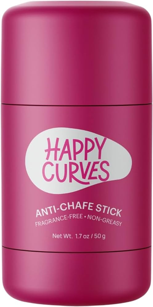 Amazon.com : HAPPY CURVES Anti-Chafe Stick - Chafing and Friction Defense for Women, Ideal for Th... | Amazon (US)