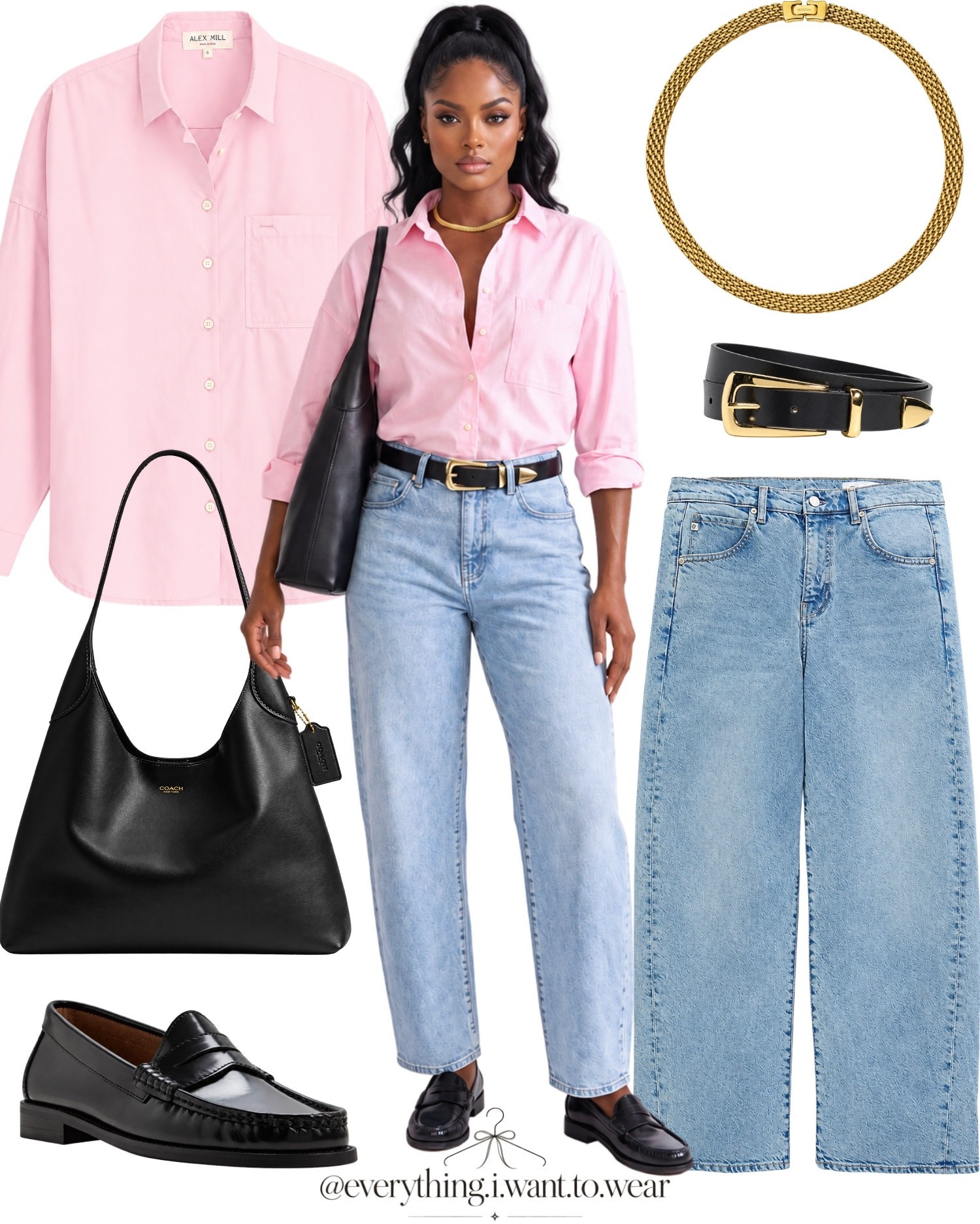 MONDAY CASUAL🤍🖤

3 easy fits for the week ahead — a black moto jacket + wide-leg denim + snakeskin loafers for edgy-casual, a cream double-breasted top + dark denim for polished-off-duty, and a pink button-down + light-wash barrel jeans for an easy weekend errand look.

Swipe to see all 3 →

casual outfit ideas, moto jacket outfit, denim outfit, button down outfit, everyday outfit inspo, weekend outfit. #CasualOutfit #denimoutfits #EverydayStyle #WeekendOutfit

#LTKootd