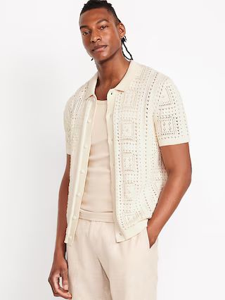 Sweater-Knit Shirt | Old Navy (US)