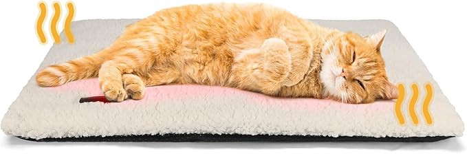 Self Warming Cat Bed Self Heating Cat Dog Mat 24 x 18 inch Extra Warm Thermal Pet Pad for Indoor ... | Amazon (US)