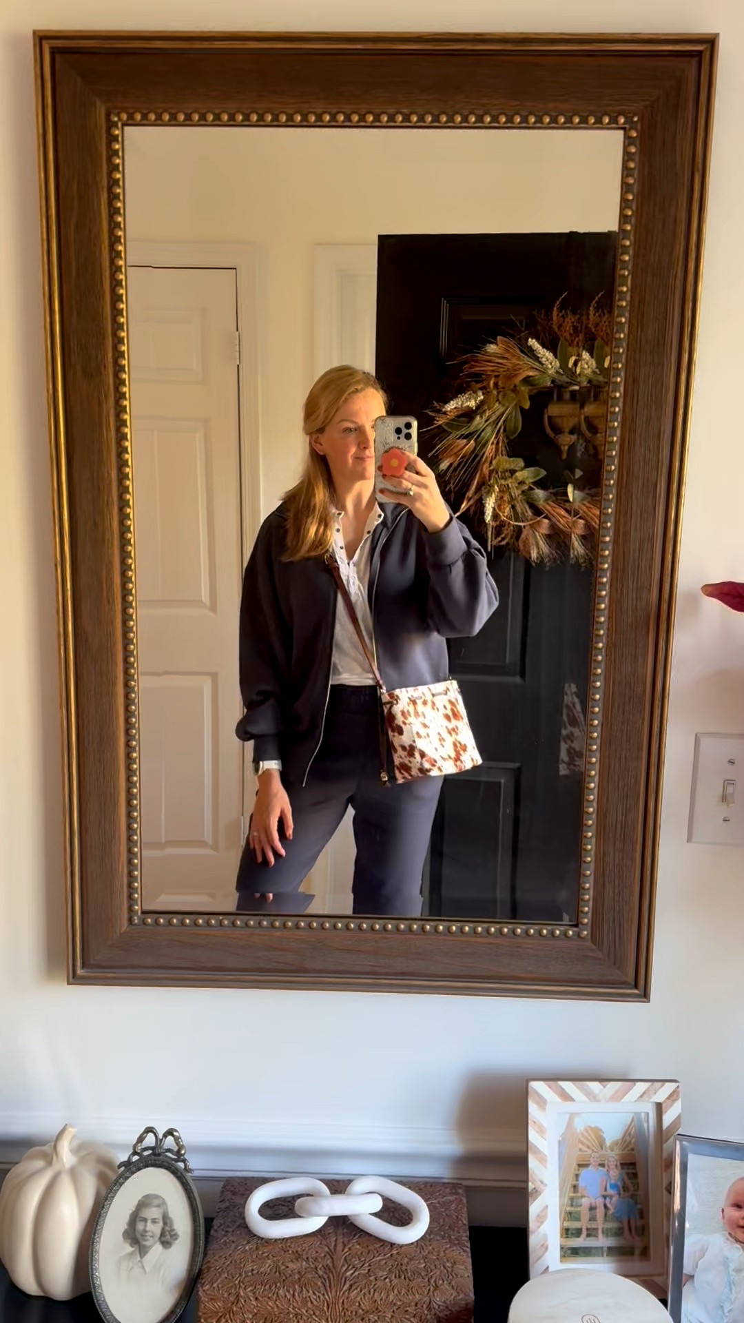 Cozy soft set that feels like the spanx air essentials material but a fraction of the price.

I sized down in the jacket and it’s still roomy!

Animal print crossbody bag

#LTKFindsUnder50 #LTKStyleTip #LTKGiftGuide