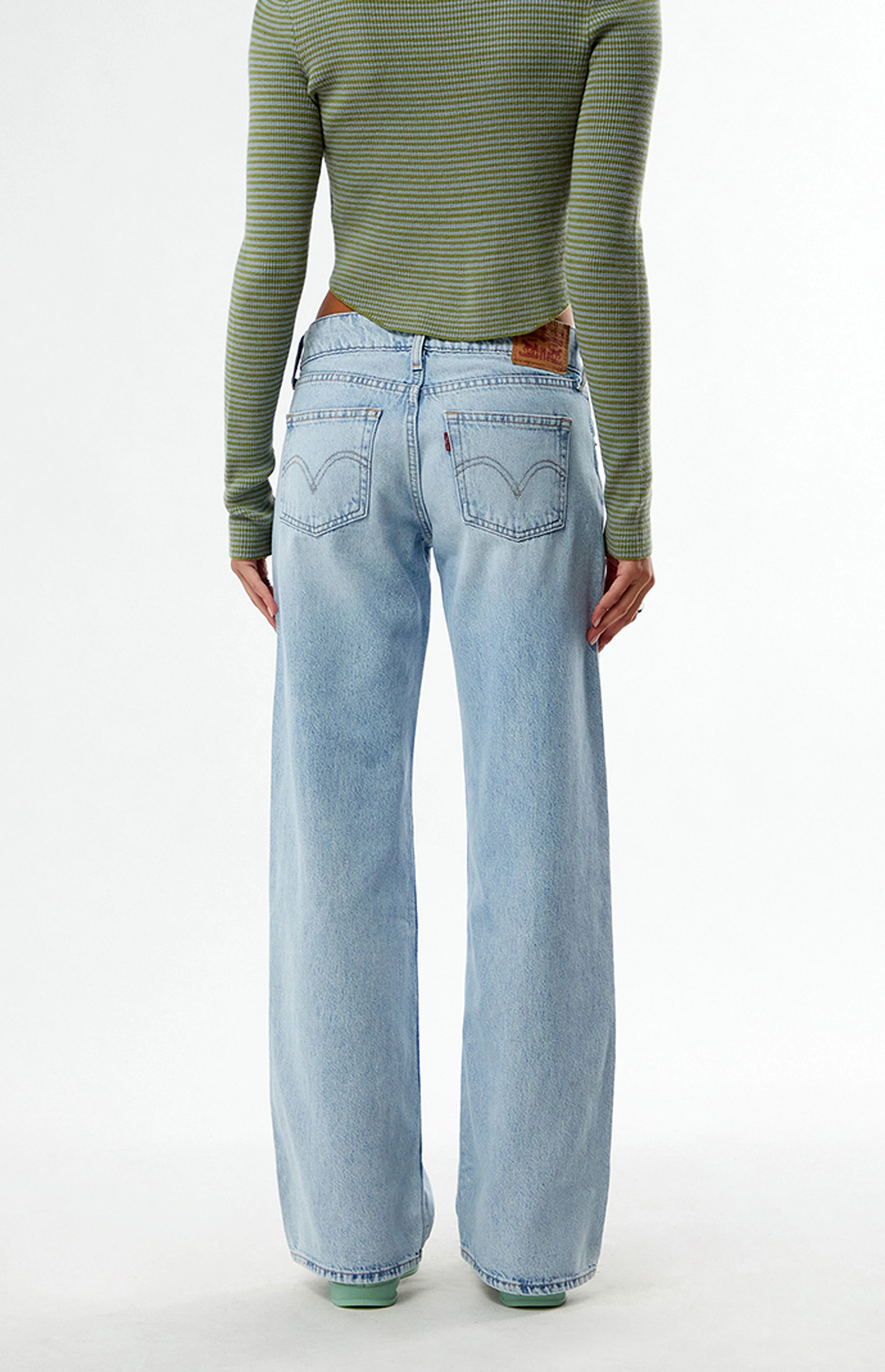 Levi's Abraided Art Superlow Loose Jeans | PacSun