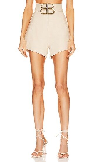 Capri Shorts in Beige | Revolve Clothing (Global)