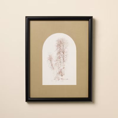 11"x14" Sepia Tree Framed Wall Art - Hearth & Hand™ with Magnolia | Target