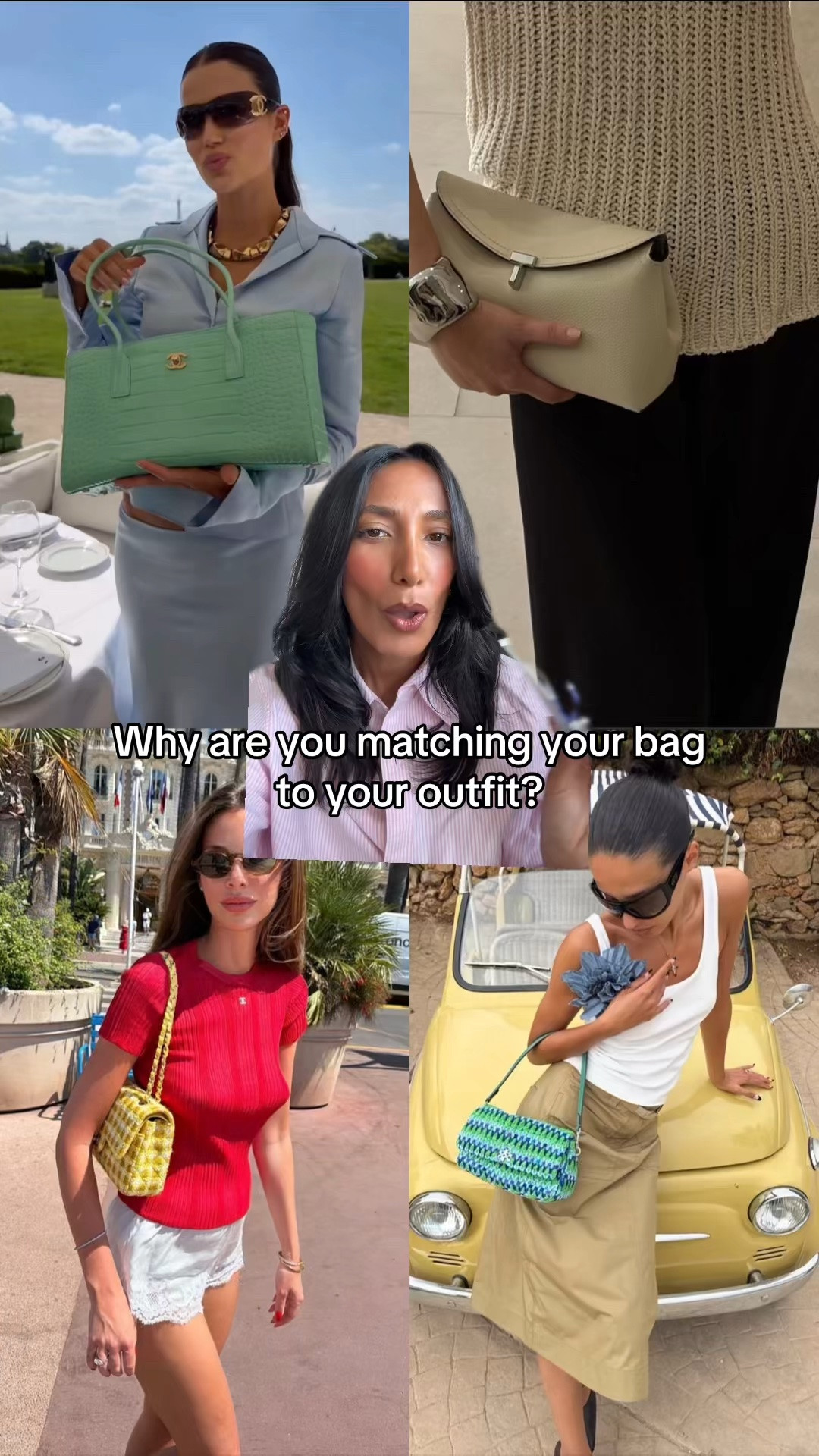 If you’re still matching your bag to your outfit… it’s time to stop.

Sometimes the smallest styling change makes the biggest difference.