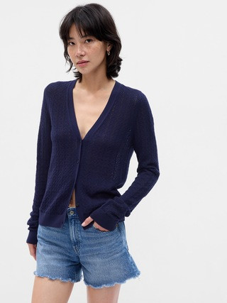 Pointelle Cardigan | Gap (US)