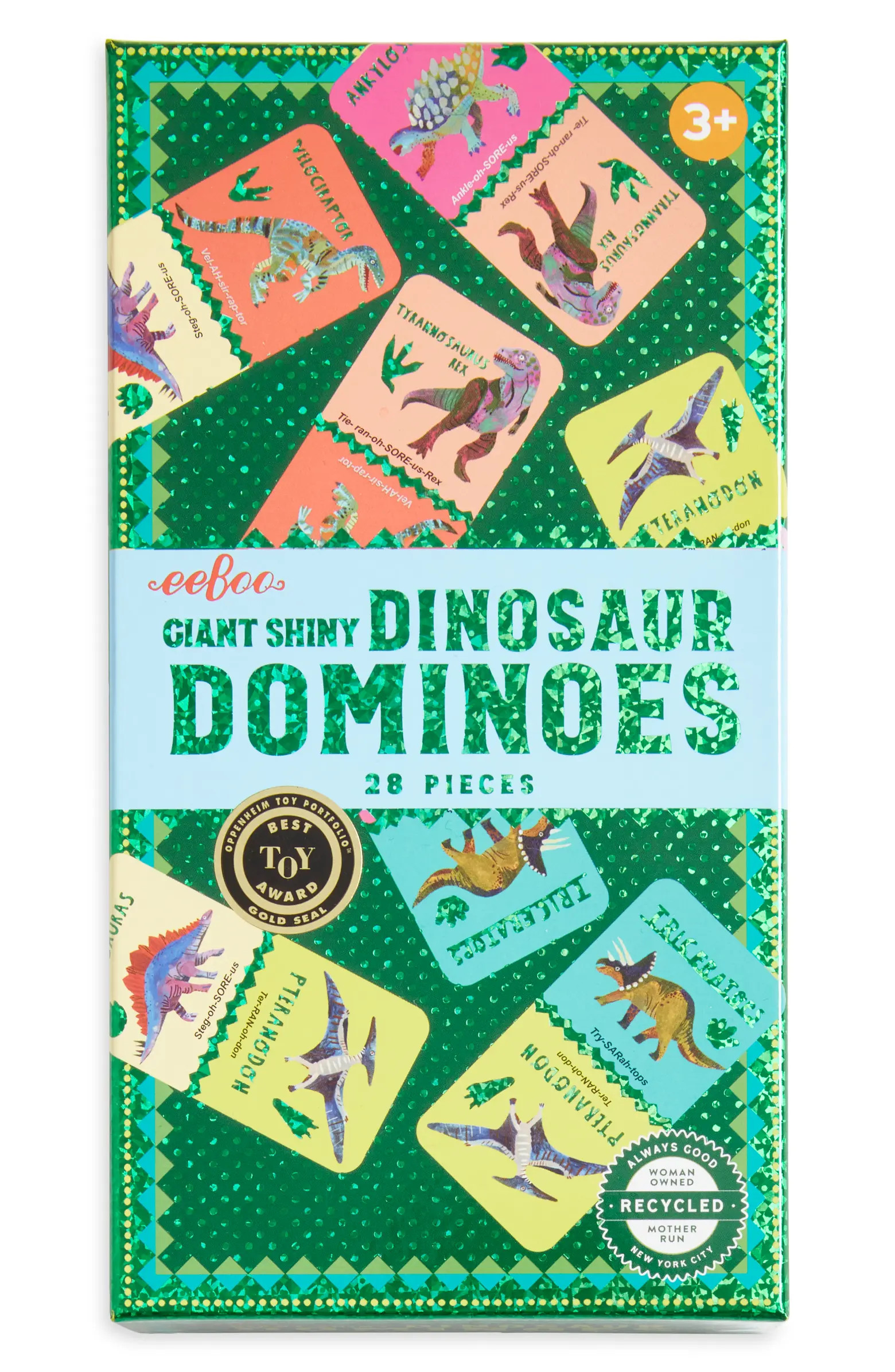 Giant Shiny Dinosaur Dominoes | Nordstrom