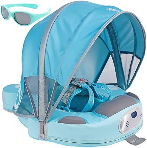 Add Tail Never Flip Over UPF 50+ Size Improved Newest Mambobaby Non Inflatable Baby Float Swim Train | Amazon (US)