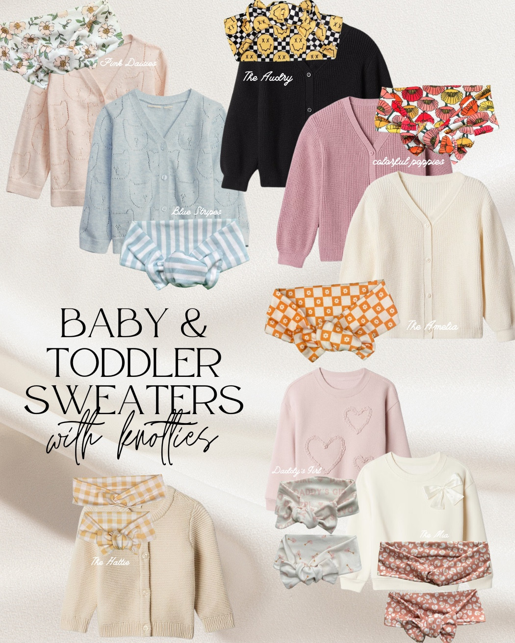 Headband bows: shopknotties.com
Baby sweaters, newborn cardigans, kids style, children’s fall fashion, cozy kid style

#LTKBaby #LTKKids #LTKFindsUnder50