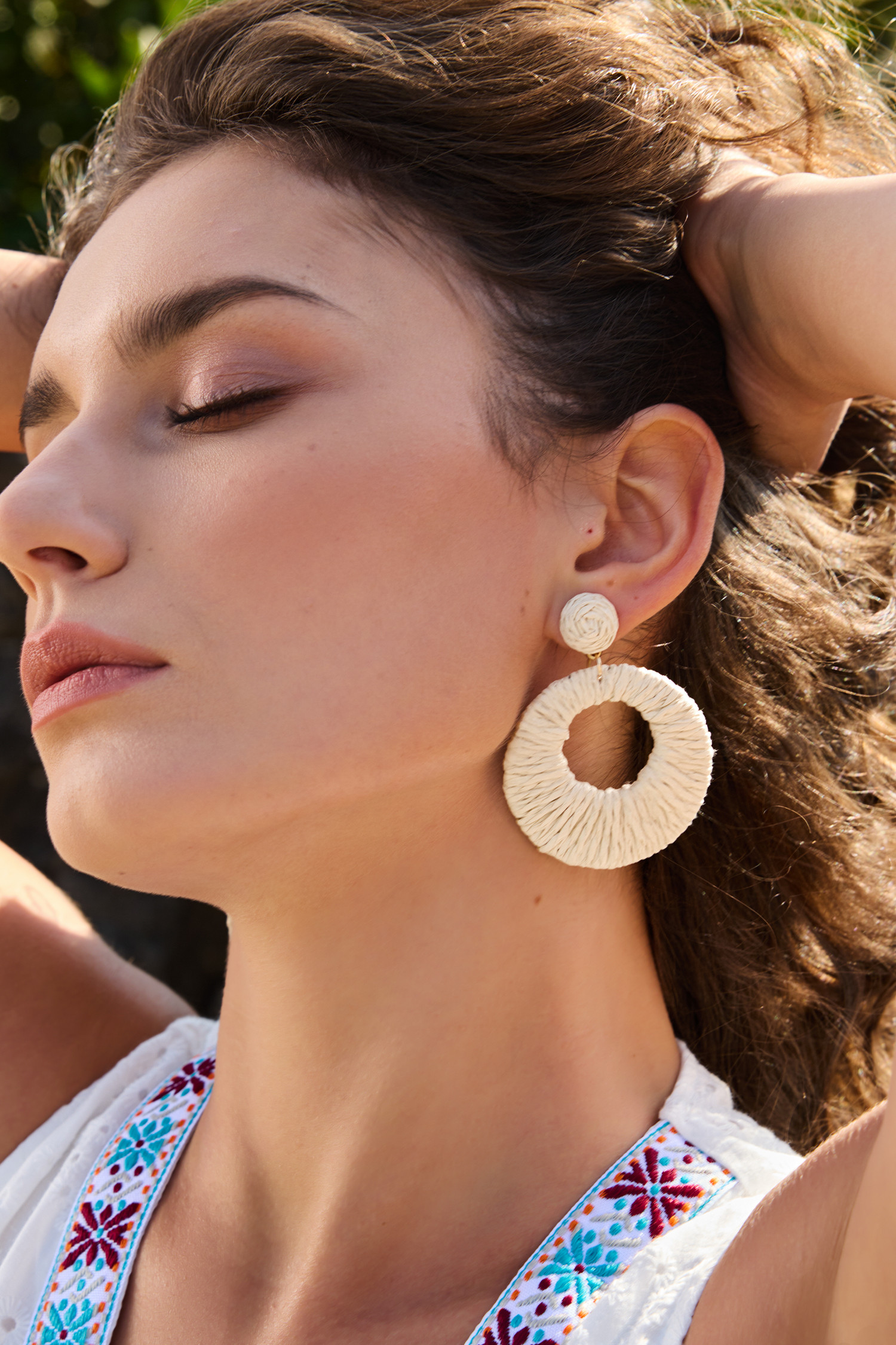 Mod Radiance Straw Earrings | Cupshe US