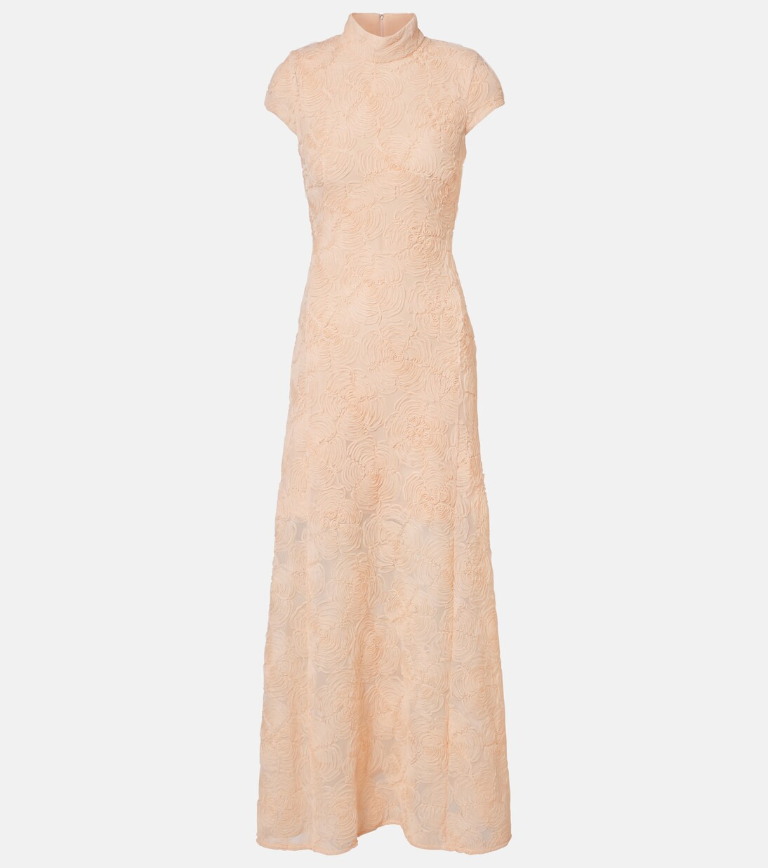 Floral embroidered tulle maxi dress | Mytheresa (US/CA)