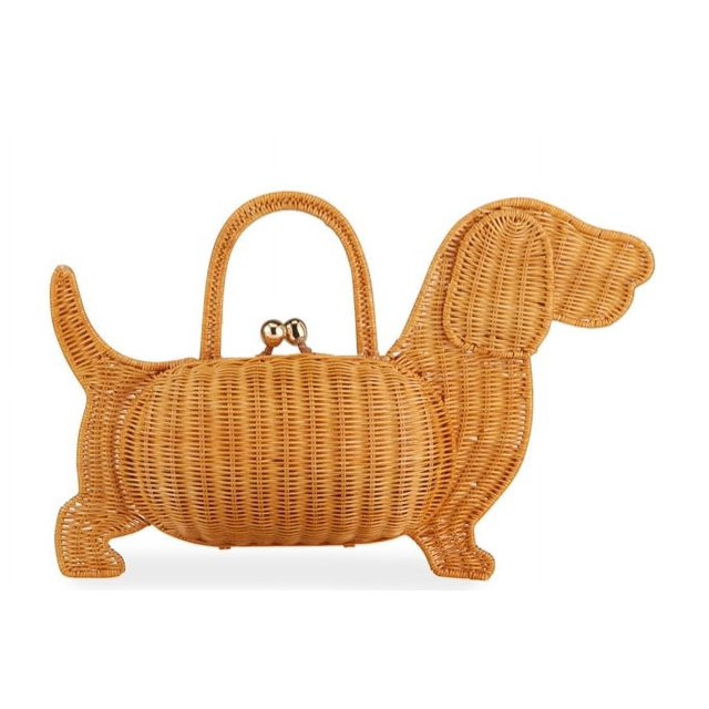 Serpui Wicker Angel Dog Purse Handbag | Walmart (US)