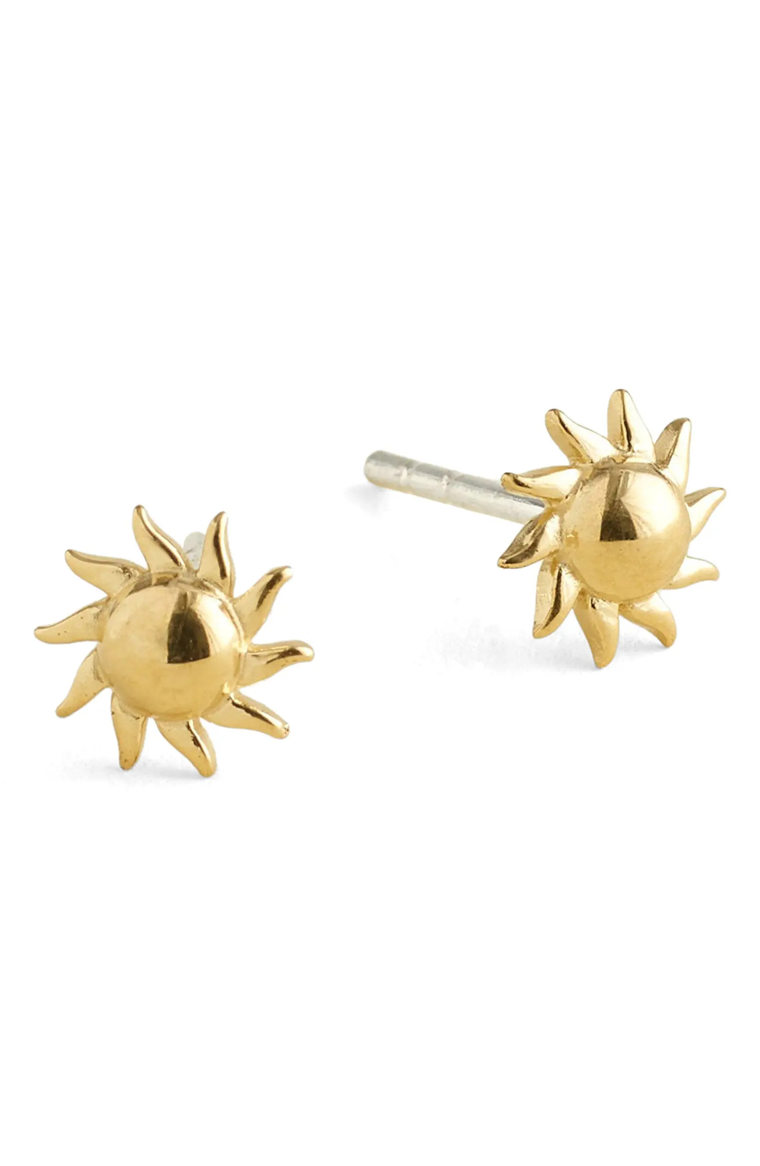 Demi-Fine Sun Stud EarringsMadewell | Nordstrom