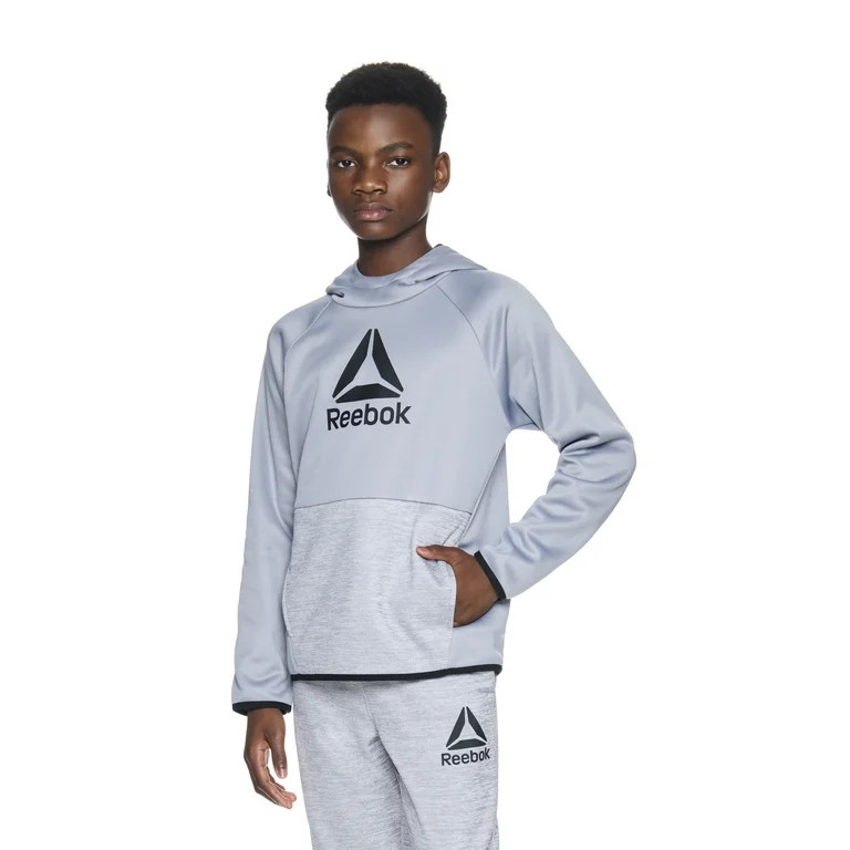 Reebok Boy's Athletic Cool Down Hoodie, Sizes 4-18 | Walmart (US)