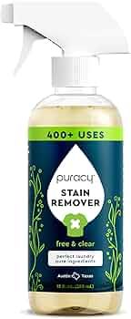 Puracy Stain Remover - Cleaning Spray, Clothes Stain Remover for Clothes, Laundry Stain Remover S... | Amazon (US)