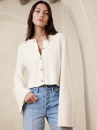 Lucia Cropped Cardigan | Banana Republic (CA)