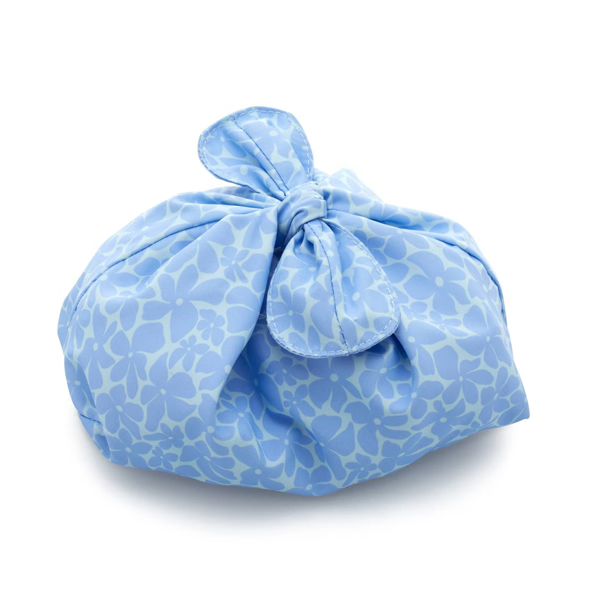 Tie Top Makeup Bag - Floral Blue - Ulta Beauty | Target