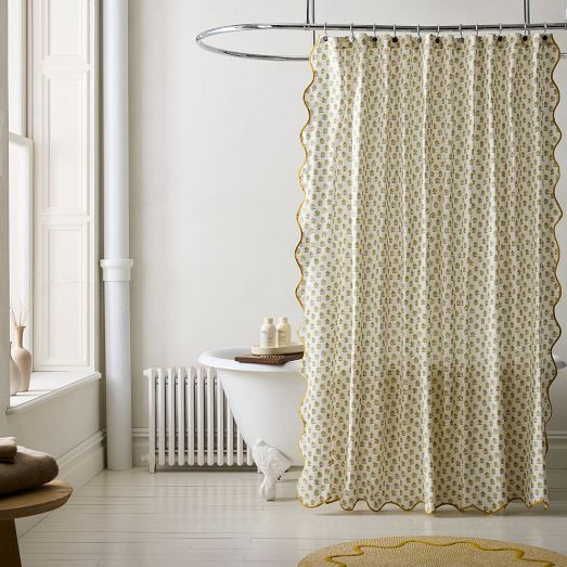 Begonia Shower Curtain | West Elm (US)