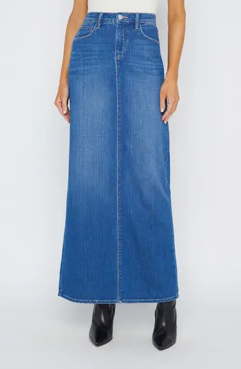 L'AGENCE Miriam Denim Maxi Skirt | Nordstromrack | Nordstrom Rack