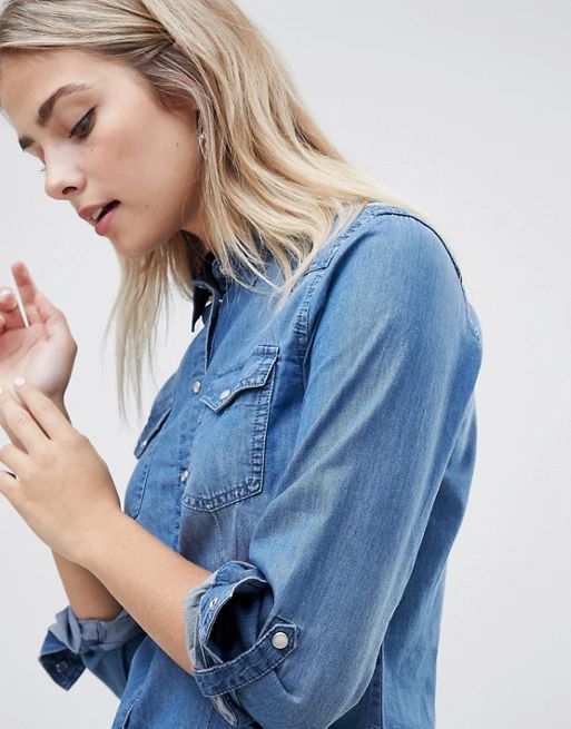 Only denim shirt | ASOS US