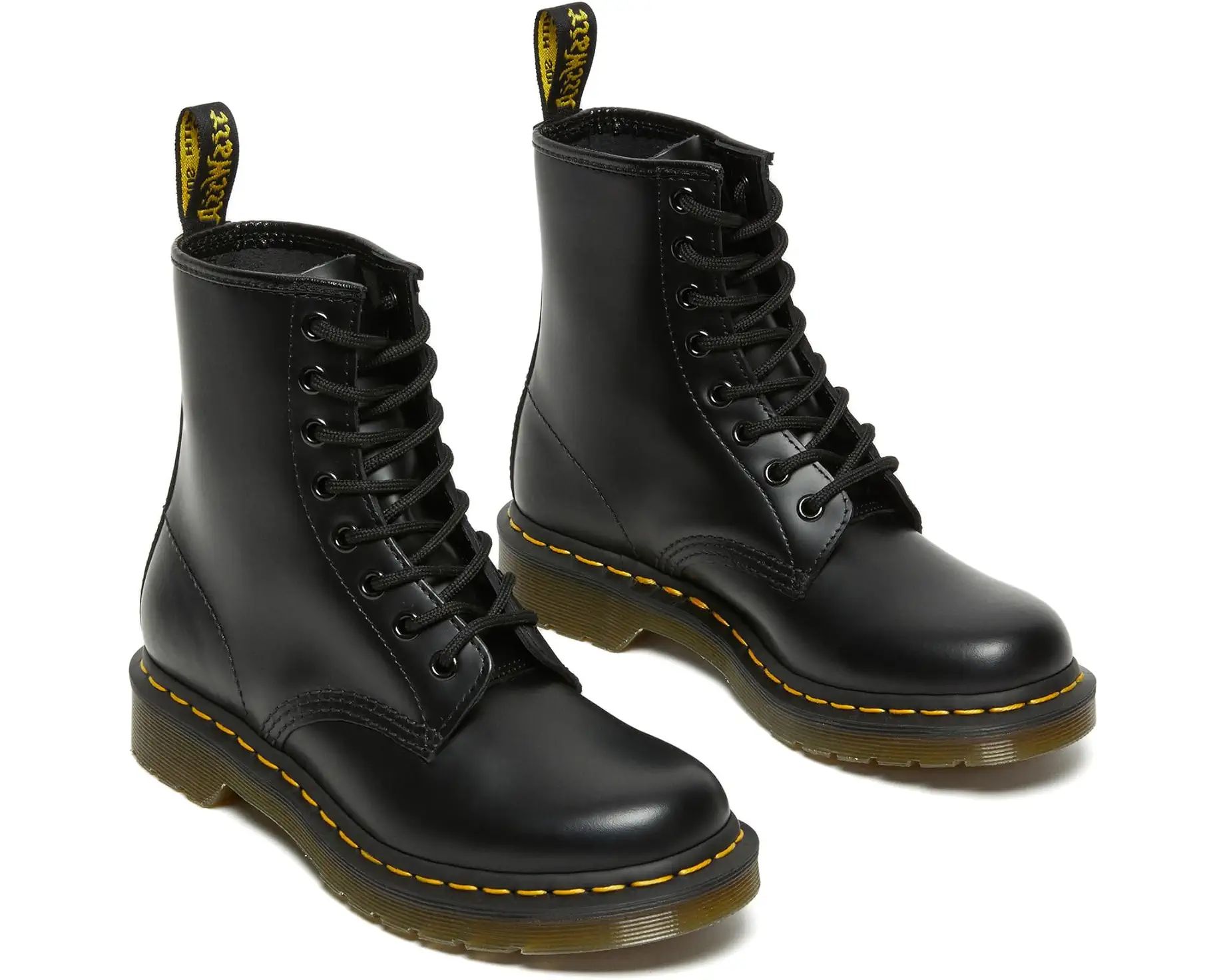 Dr. Martens 1460 Women's Smooth Leather Lace Up Boots | Zappos