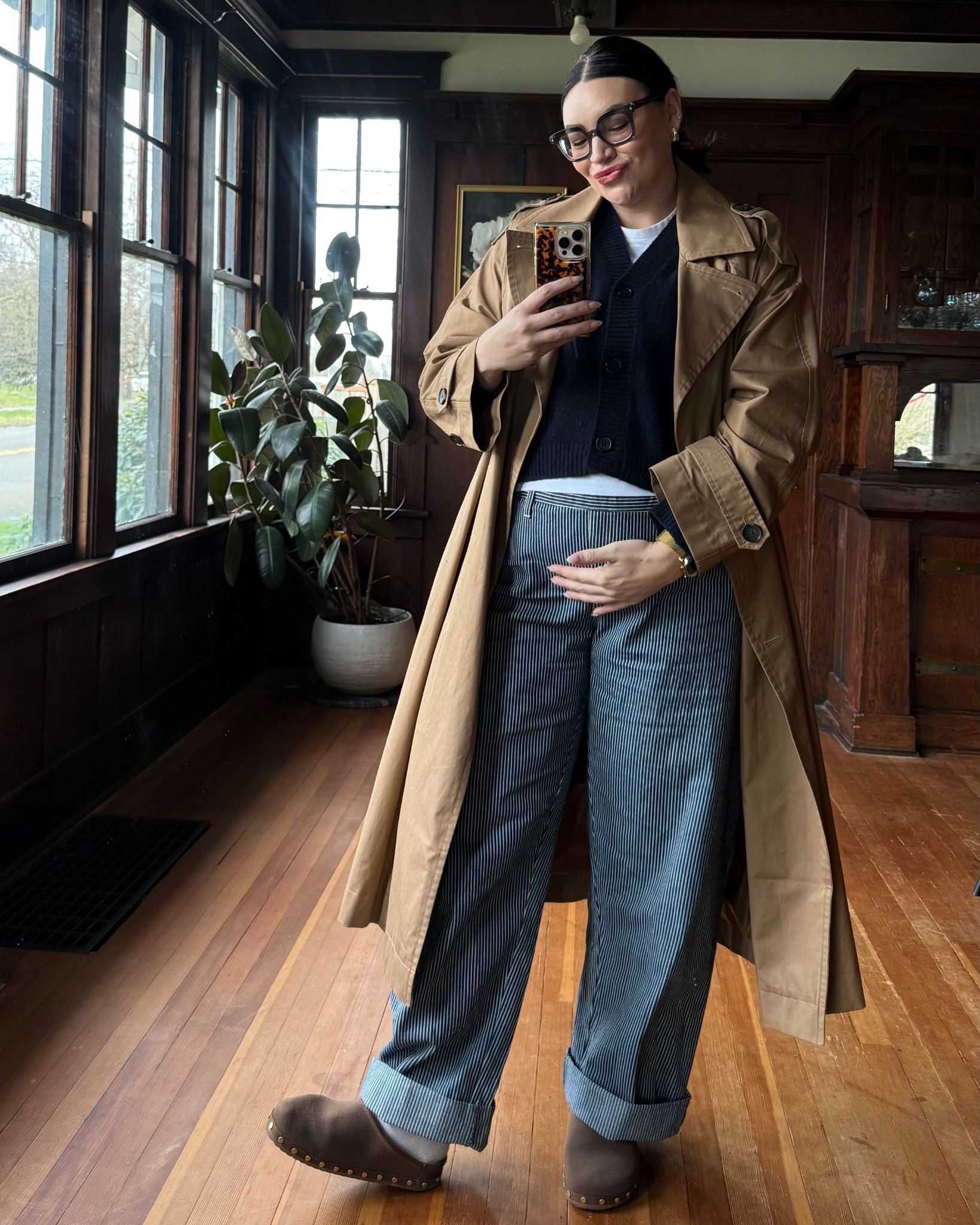 A sophisticated playful look for a work day❤️

Cardigan runs big so I got a size large, grab the tee it’s one of my wardrobe staples that I wear year after year. It’s more fitted so I wear a size XL.

#LTKMidsize #LTKBump #LTKgrwm