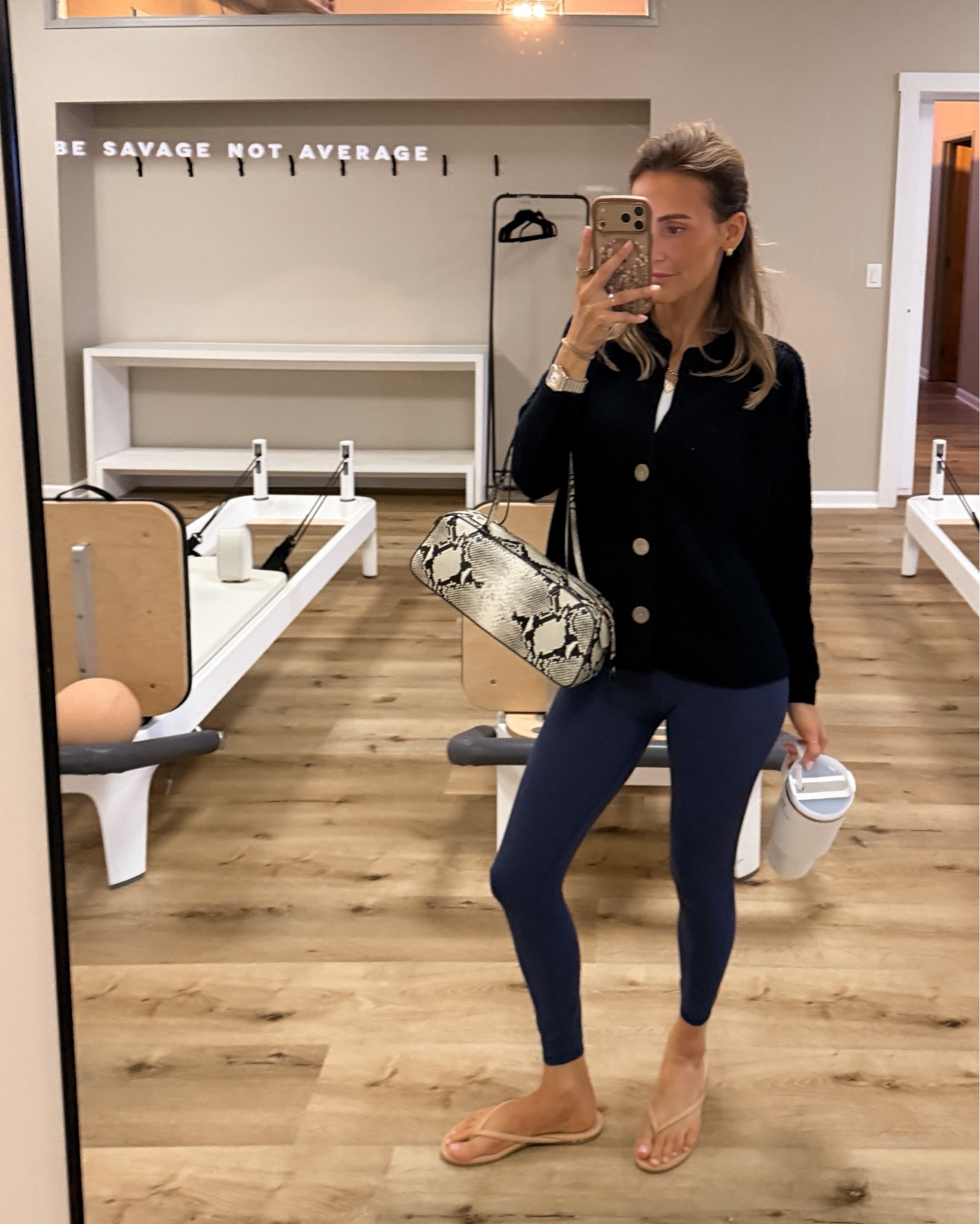 Pilates outfit! I wear small leggings on vuori and xs on the cardi, they fit oversized!

#LTKmorningroutine #LTKselfcare #LTKootd