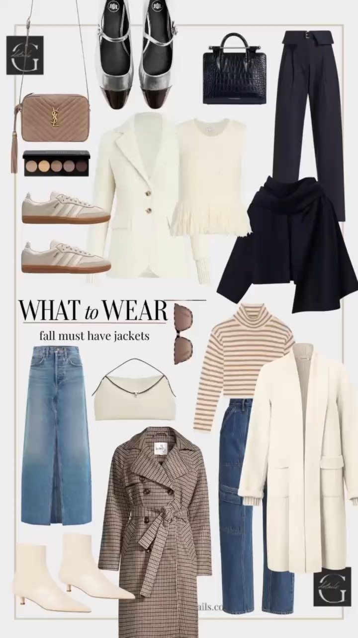 7 fall jackets to style this season! More alternatives in the break outs outfits 

#LTKover40 #LTKstyletip #LTKsalealert