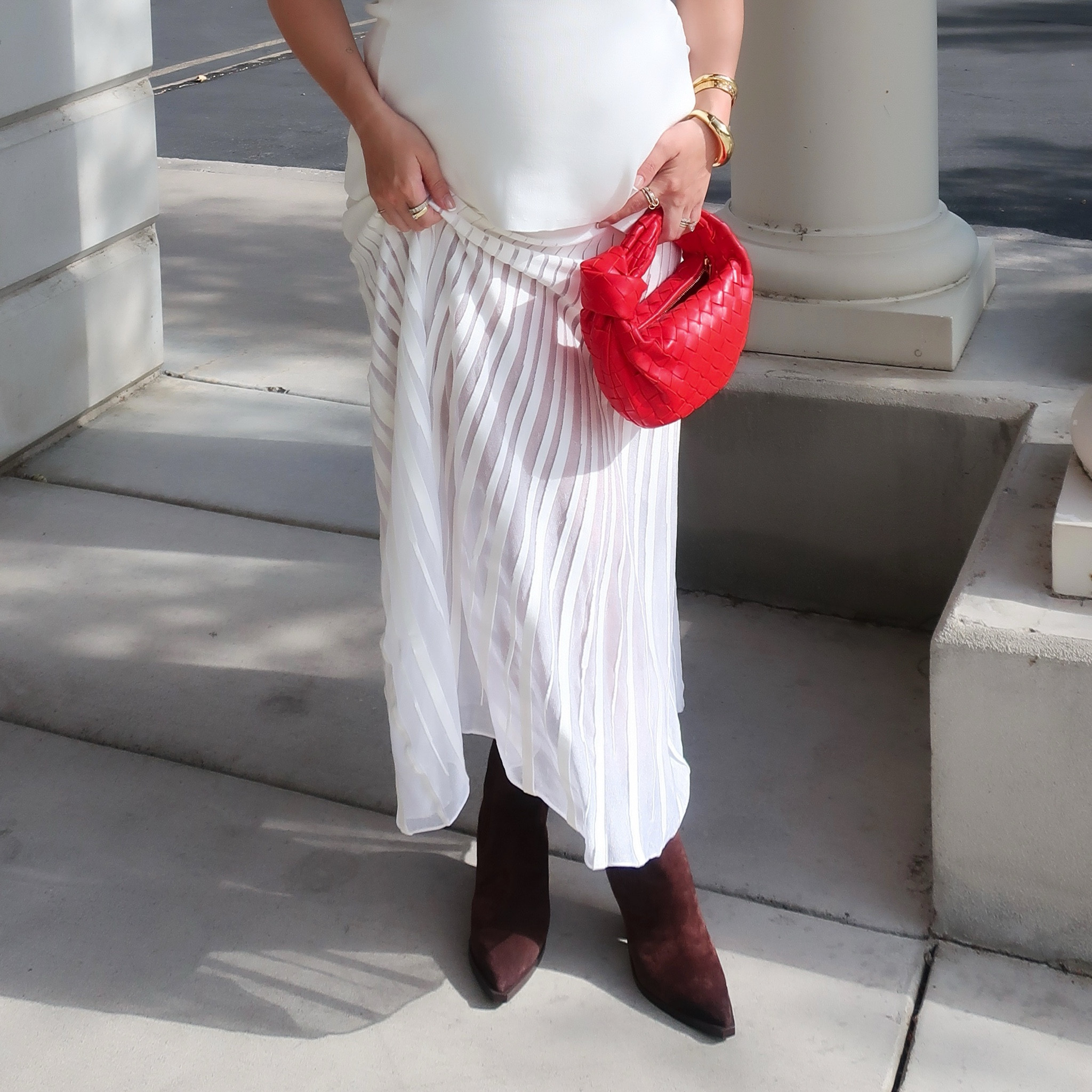 Top: NA-KD - Knitted Slit Detail Tube Top
Skirt: NA-KD - Knitted Maxi Skirt