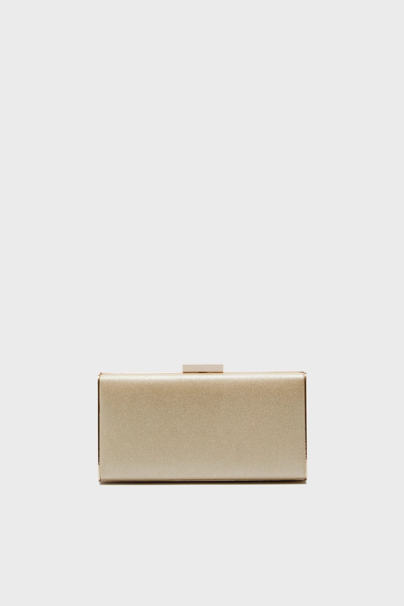 Champagne Precious Metallic Slimline Clutch | Tuckernuck (US)