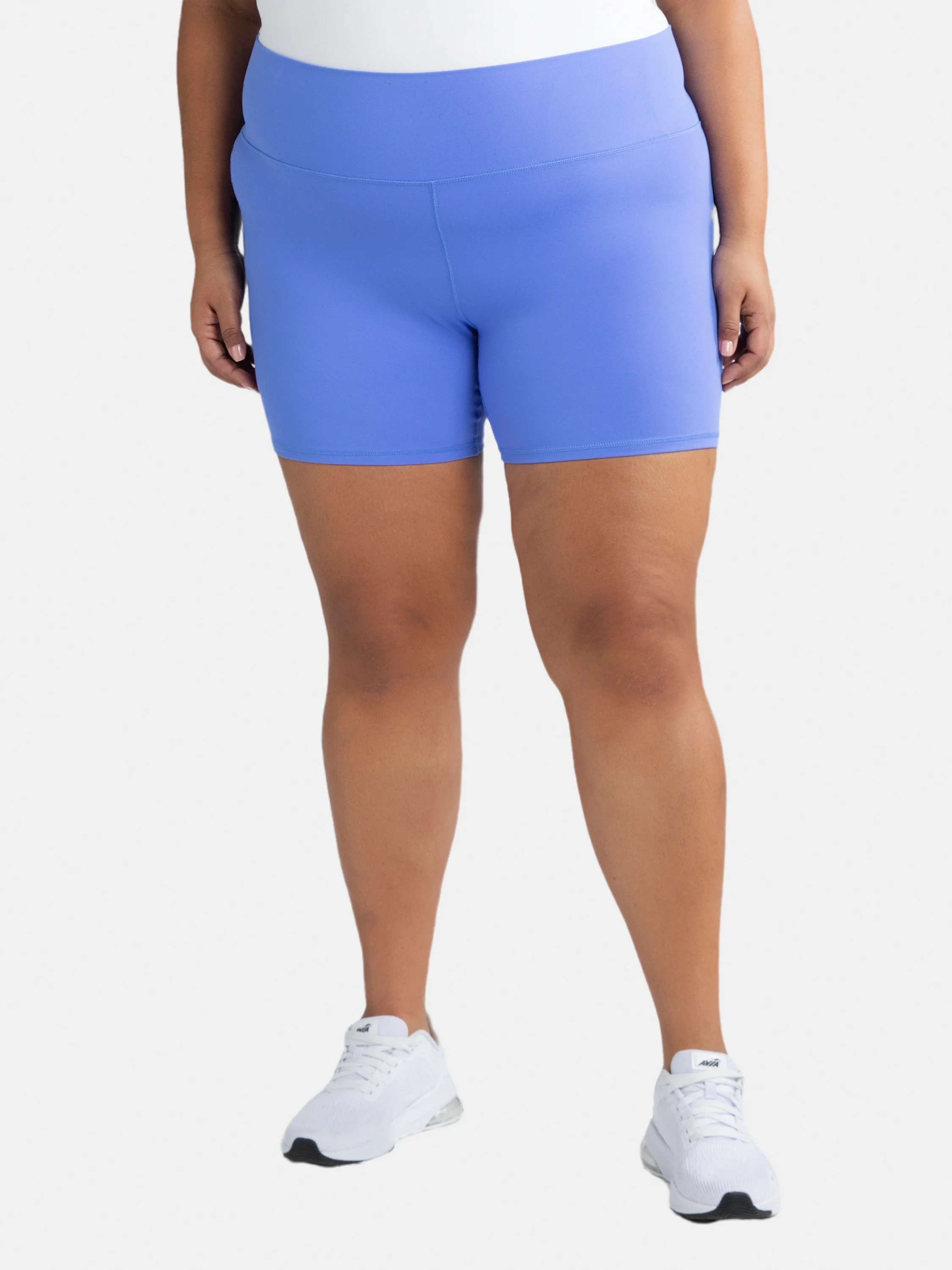 Avia Women's and Women's Plus SoftSculpt High Rise Bike Shorts, Sizes XS-4X | Walmart (US)