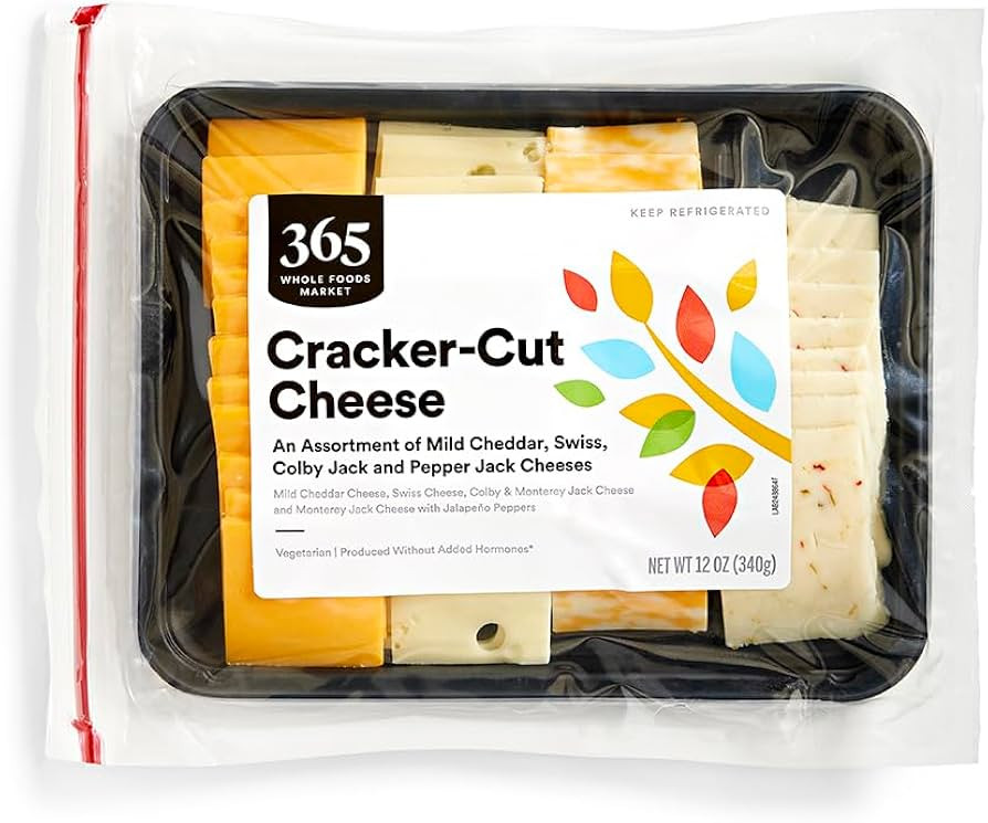 365 by Whole Foods Market, Cheese Cracker Cut Tray, 12 Ounce | Amazon (US)