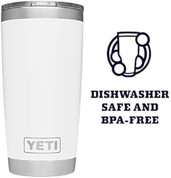 YETI Rambler 20 oz Tumbler, Stainless Steel, Vacuum Insulated with MagSlider Lid | Amazon (US)