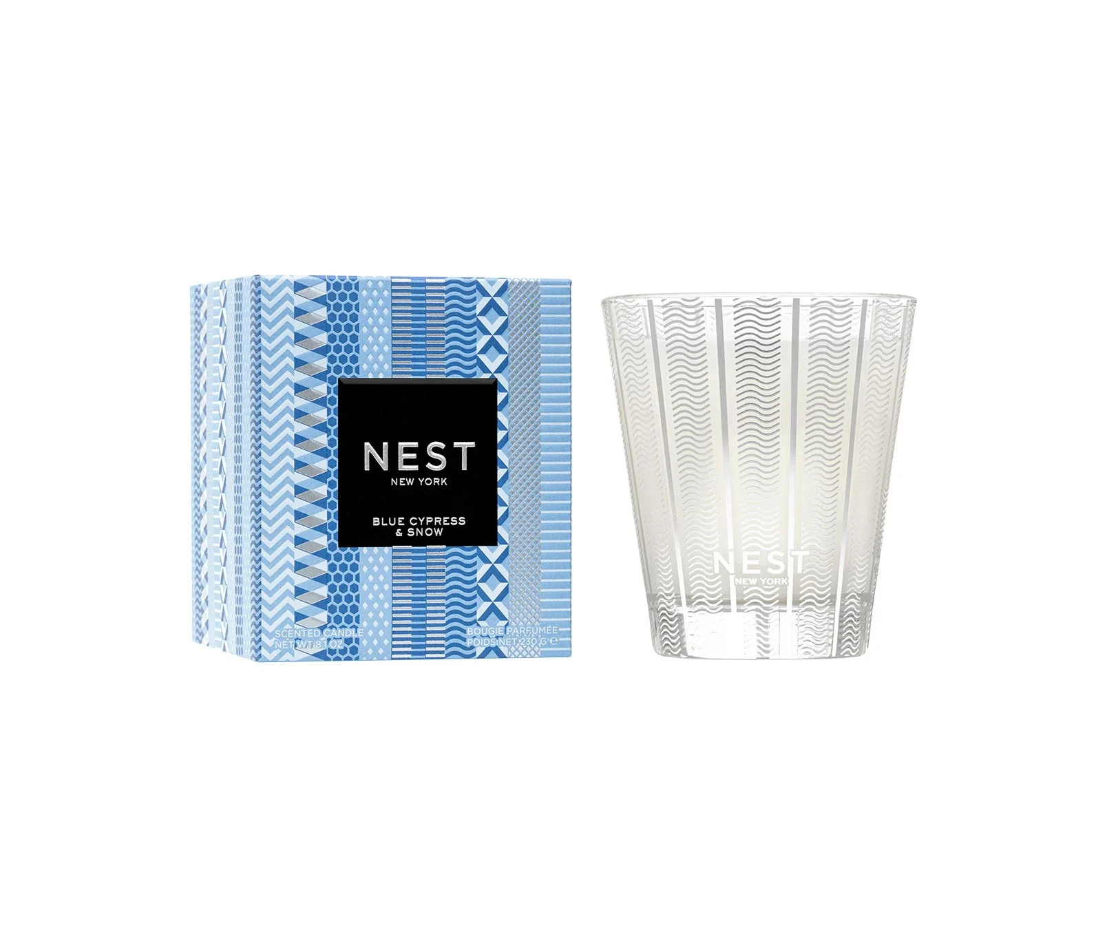 Blue Cypress &amp; Snow Classic Candle | NEST Fragrances