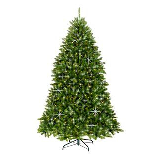 7.5ft. Pre-Lit Dunhill Fir® Shimmer Artificial Christmas Tree, Dual Color® LED Lights | Michael... | Michaels Stores