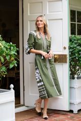 Coatue Caftan - Sprig | Julia Amory