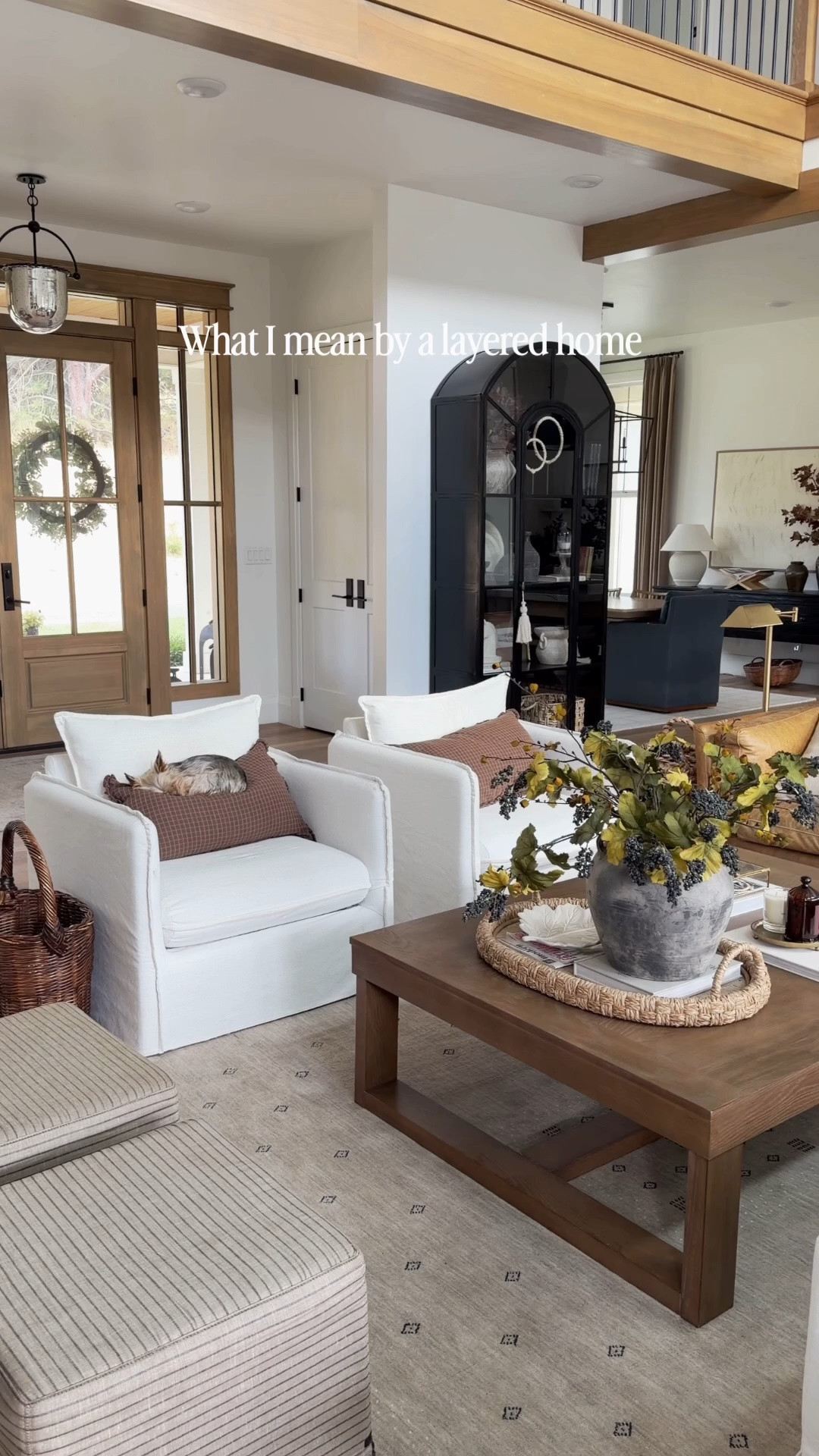 A collected + layered living room 🤎 Sharing all the pieces that make this space feel warm, lived-in and cozy for fall. Shop our living room furniture, decor, rugs + more below!

Fall decor, come home decor, a coffee table, armchair, sofa, rug, cabinet, dining table, dining chair, fall, stem, pottery bar, Wayfair, target, Quince, counter stool

@Wayfair @potterybarn @Quince

#LTKHome #LTKSaleAlert #LTKSeasonal
