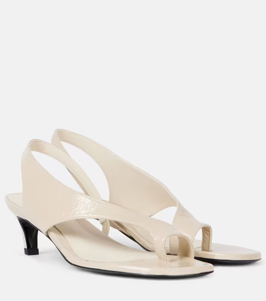 Toteme Leather thong sandals | Mytheresa (US/CA)