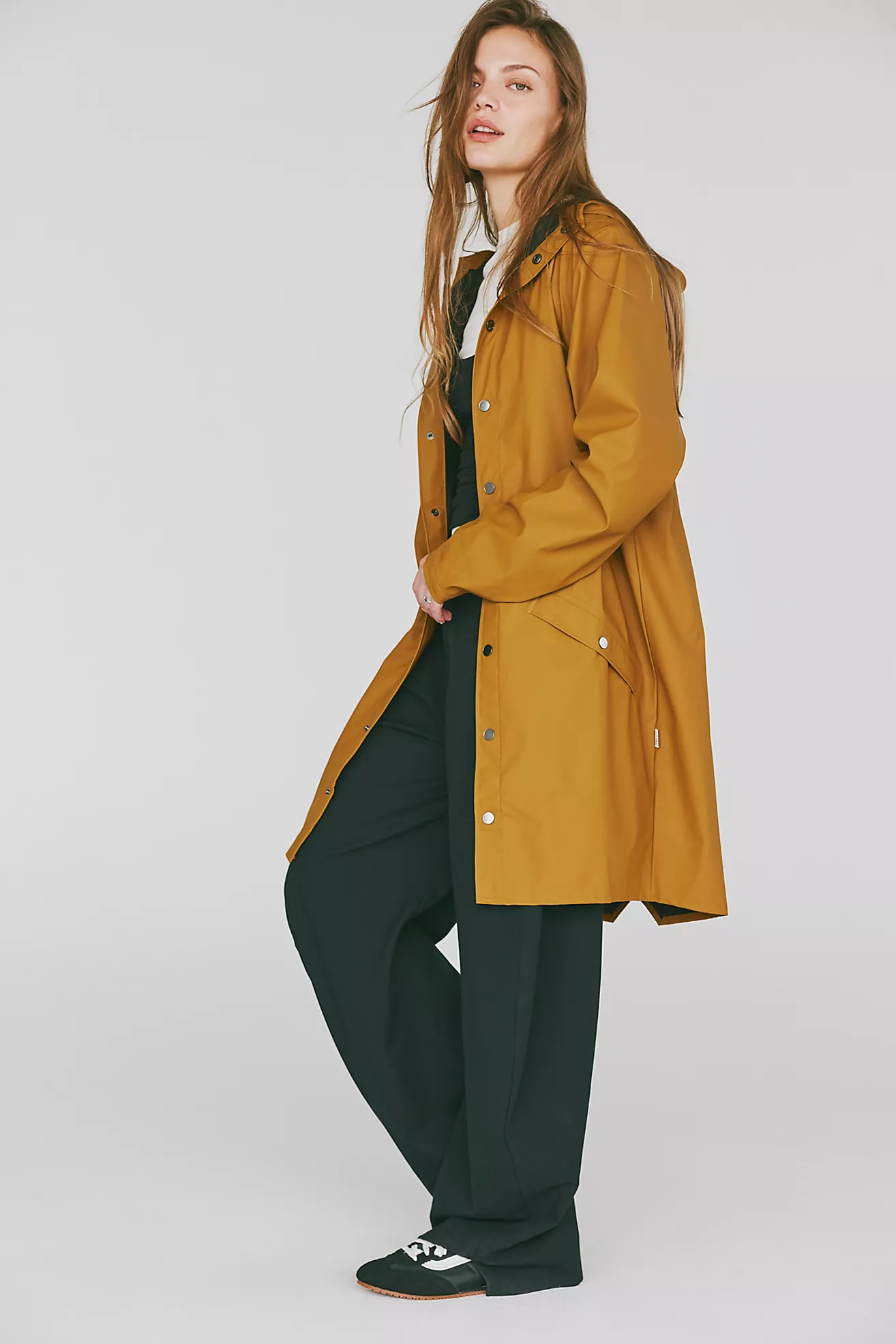 RAINS Long Jacket | Free People (Global - UK&FR Excluded)