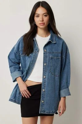Denim Shacket | Ardene