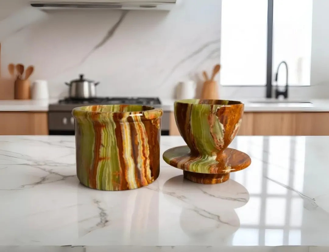 Butter Dish With Lid - French Inspired Marble Butter Keeper, Unique Stoneware Crock, Best Gift fo... | Etsy (US)