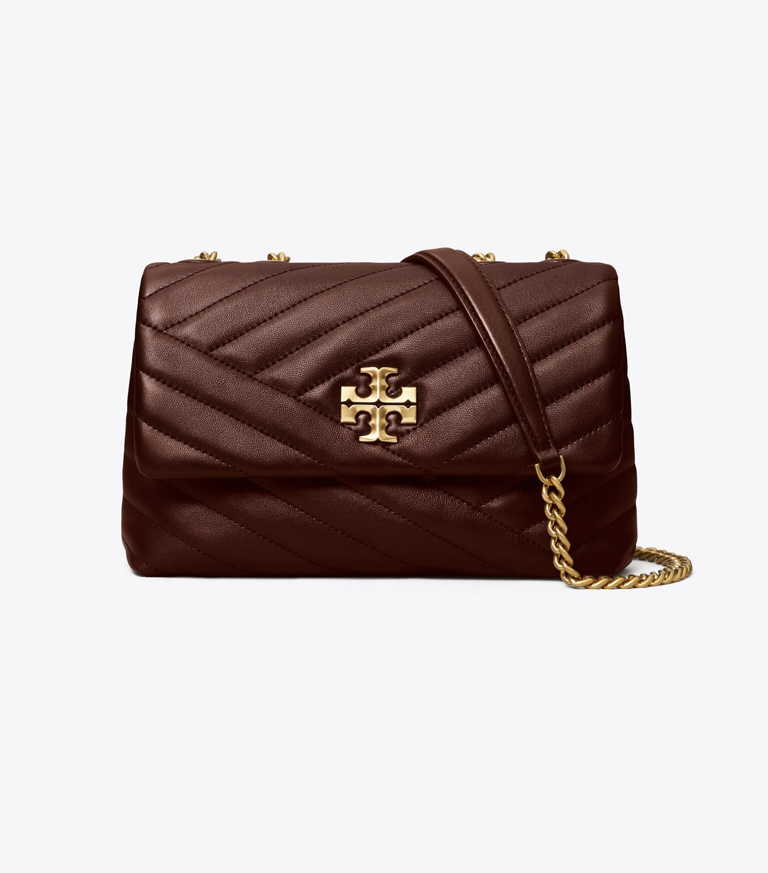 Small Kira Chevron Convertible Shoulder Bag: Women's Designer Shoulder Bags | Tory Burch | Tory Burch (US)