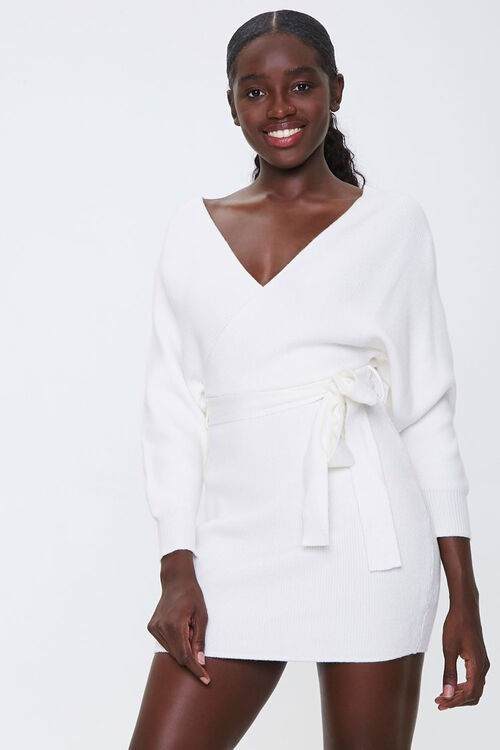Ribbed Wrap Mini Dress | Forever 21 | Forever 21 (US)