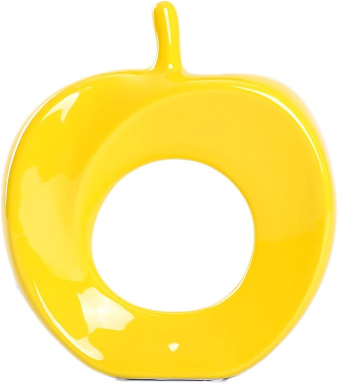 WHJY Creative Apple Modern Style Home Furnishings, Ceramic Apple Statue, Decorations for Living R... | Amazon (US)