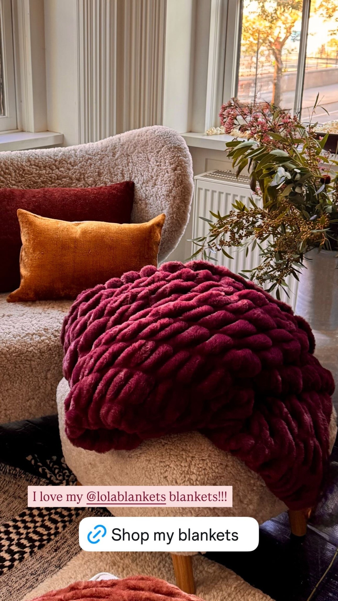 This burgundy blanket is a perfect home addition for the fall and winter seasons! It would also make a great gift. 🎁 

#LTKGiftGuide #LTKHoliday #LTKHome