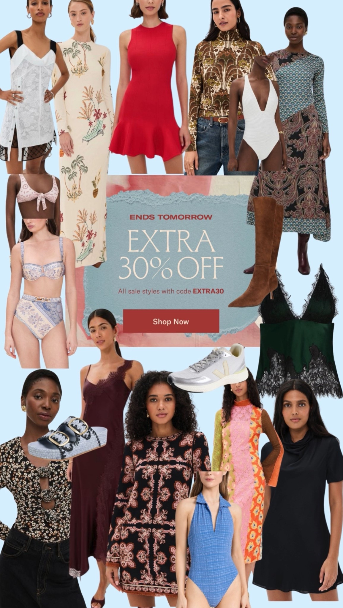 Ends tomorrow! Use code EXTRA30😁

#LTKTravel #LTKU #LTKSaleAlert