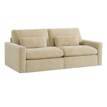 Ivy 2-Seat Modular Sofa | Soft Seating & Reversible Cushions | Chita
